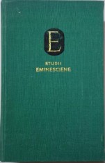Studii eminesciene. 75 de ani de la moartea poetului