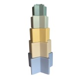 Magni Silicone Stacking Tower With Star Shaped Boxes (5559)