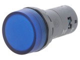 Lumină de control LED 22mm, 230V