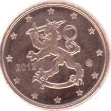 Finlanda - 2 Centi / Euro cent - 2012 - UNC perfect (din fisic) foto