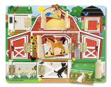 Puzzle magnetic ascunde si descopera melissa and doug, Melissa &amp; Doug