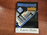 Management public de Lucica Matei