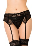 Eross portjartier Lace Splicing XL/XXL Black