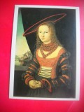 HOPCT 23244 PORTRET DE FATA- LUCAS KRANACH STARSHI[ 1472-1553] - MUZEE RUSIA - CP PICTURA --NECIRCULATA