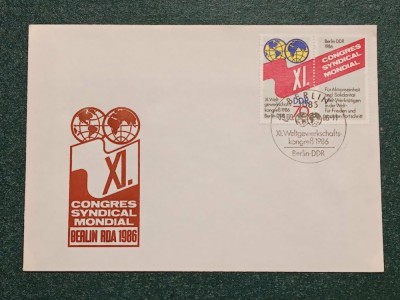 DDR 1986 - Congres Sindical, FDC foto
