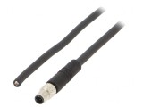 Conector M5 Mufă 4 Pin Aurit IP67