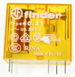 230VAC 10A-250VAC RELAIS, 1 WECHSLER 40.31.8.230.0000 FINDER