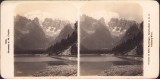 ST77N Tirol, D&uuml;rensee m Mt Cristallo, stereoscopic photo