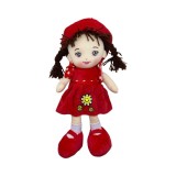 Papusa Plus Rochita Rosie cu Soare, Canta Romana, 40cm, Jucarie Interactiva, Baterii Incluse, 3+ Ani