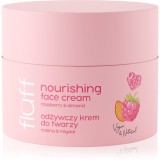 Fluff Raspberries &amp; Almonds cremă pentru față cu efect de nutritiv 50 ml