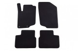 Mochete textile cu trei straturi potrivite pentru Peugeot 207 hatchback, combi 2006-2012, set de 4 bucati, negru Performance AutoTuning