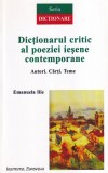 Emanuela Ilie - Dictionarul critic al poeziei iesene contemporane. Autori.
