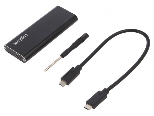 Carcasă hard disc M.2 USB 3.1 neagră
