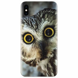 Husa silicon pentru Apple Iphone X, Owl