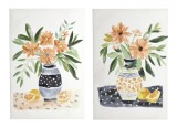 Cumpara ieftin Set 2 tablouri canvas Flowers Ylw 60x3.5x90 cm x2