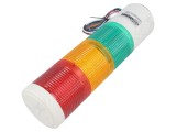 Coloană de Semnalizare LED Roșu/Ambră/Verde 24V