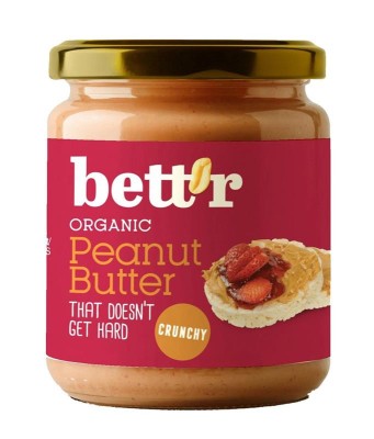 Crema Tartinabila de Arahide Crunchy Bio 250 grame Bett&amp;#039;r foto