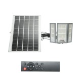 Lampa LED 1300lm, 6500K cu panou solar 25W, baterie LifePO4 3.2V/15Ah, senzor de miscare si telecomanda IP66 Breckner Germany