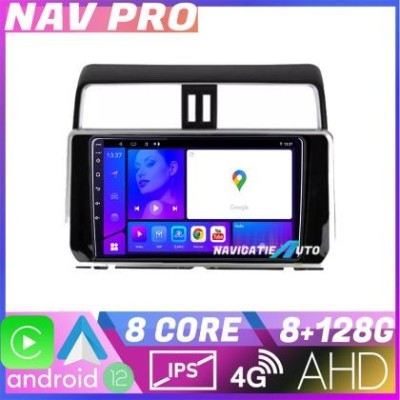 Navigatie Toyota Prado J150 2018 KIT 1065 EDOTEC-LITE Android Ecran 720P Octa Core 8 128 Carplay CarStore Technology foto