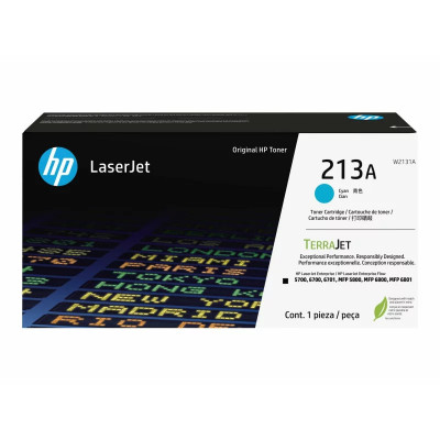 HP 213A Cyan Original LaserJet Toner Cartridge foto