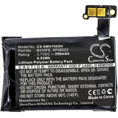 3,7V-250MAH ACUMULATOR LI-POLYMER SMARTWATCH SAMSUNG COM foto