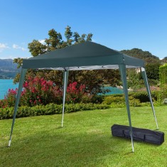 Outsunny Foisor Pliabil de Gradina 3x3m in O?el ?i poliester, Verde foto
