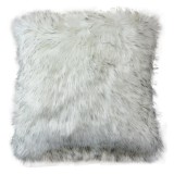 Fata perna decorativa blana alba gri 45x45 cm