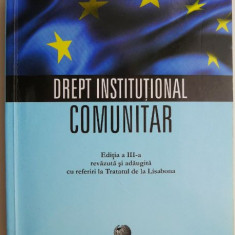 Drept institutional comunitar – Gyula Fabian (cu sublinieri)