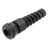 Presetupa poliamida, PG7, IP66, IP68, ALPHA WIRE - PPS7 BK080