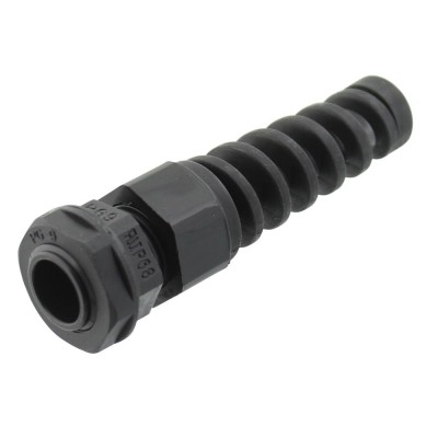 Presetupa poliamida, PG13,5, IP66, IP68, ALPHA WIRE - PPS13 BK080 foto