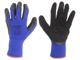 Mănuşi de Protecţie Roşu-Bleumarin Mărimea 11