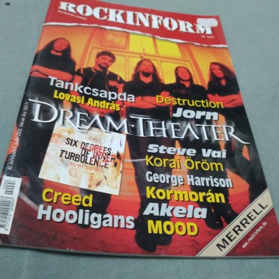 REVISTA ROCK ROCKINFORM NR.98 foto
