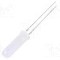 Dioda LED 5mm, galbena, convex, 1.8...2.6V, OPTOSUPPLY - OSY5RU6EE2A