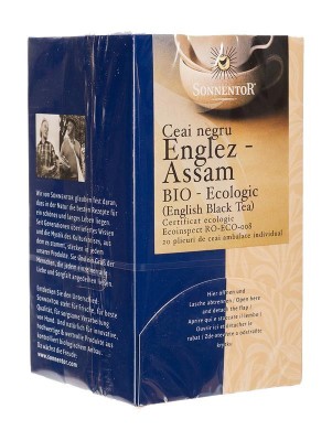 Ceai Negru Englez-Assam Bio Sonnentor 18dz foto