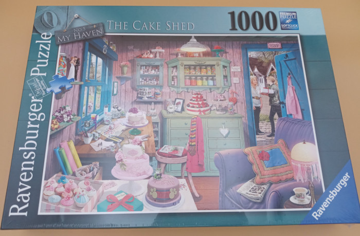 Puzzle Ravensburger - Cake Shed - Magazin atelier dulciuri torturi - 1000 piese