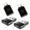 Set 4 adaptoare OTG, TrendiShop&reg;, Mix Type C catre USB si USB catre Type C, compact si portabil, compatibil cu Macbook, Iphone, Samsung, diverse table