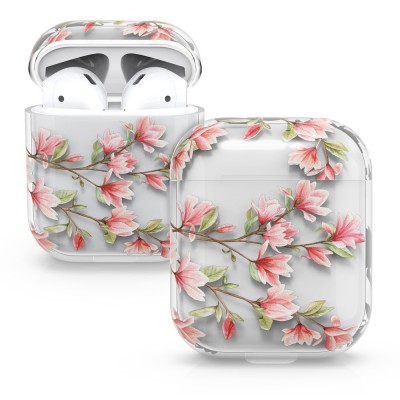 Husa pentru casti Apple AirPods 2/AirPods 1, Kwmobile, Multicolor, Plastic, 50235.07 foto