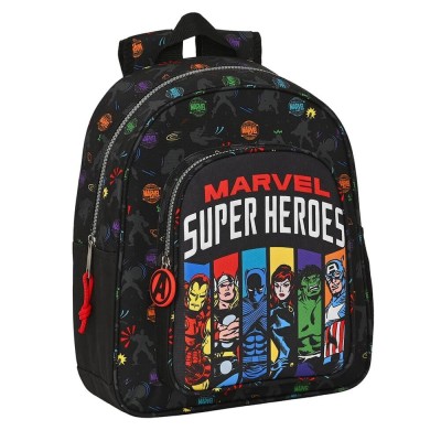 Rucsac pentru clasa zero 2 fermoare Avengers Super Heroes foto