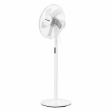 Cumpara ieftin Ventilator Heinner, 48 W, 8 viteze, temporizator, display LED, telecomanda inclusa, inaltime ajustabila, Alb