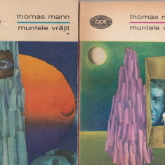 THOMAS MANN - MUNTELE VRAJIT ( 3 VOLUME ) ( BPT )