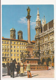 FA34-Carte Postala- GERMANIA - Munchen, Monument of St. Mary, necirculata, Fotografie