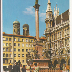 FA34-Carte Postala- GERMANIA - Munchen, Monument of St. Mary, necirculata