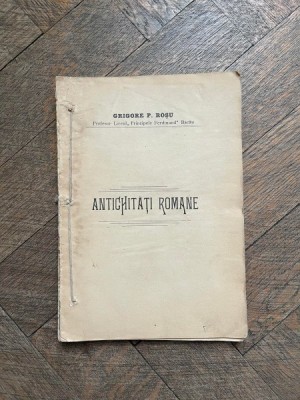 Grigore P. Rosu Antichitati romane foto