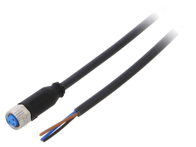 Cablu de Conectare M8 PIN 3 Drept 5m 60VAC 4A