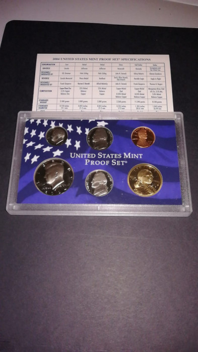 Set Monede Statele Unite 2004
