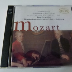 Mozart - concerte pt. vioara , 2 cd, Mozart -ensemble Amsterdam, ,g4