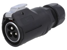 Conector circular tată 3 PIN aurit IP67