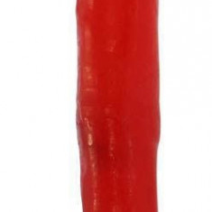 Dildo Clasic Dublu, Rosu, 33 cm