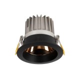 Spot Reflecto 70 10W 4000K IP44, negru coper, Metsan