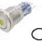 Intrerupator anti-vandalism, ON-(ON), &Oslash;16.2mm, BULGIN, MP0045/1D1AM220S